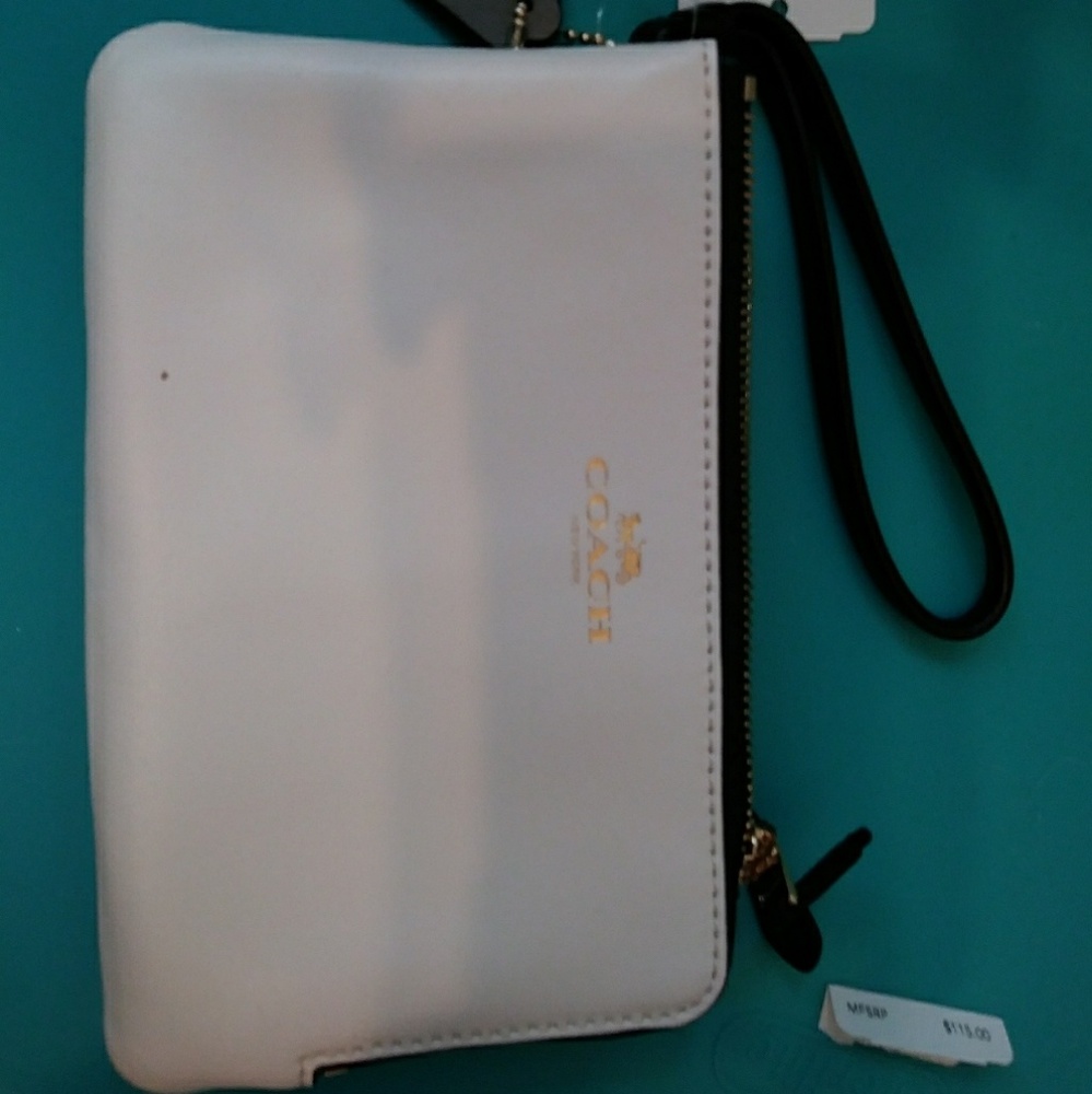 Coach double sided coin purse