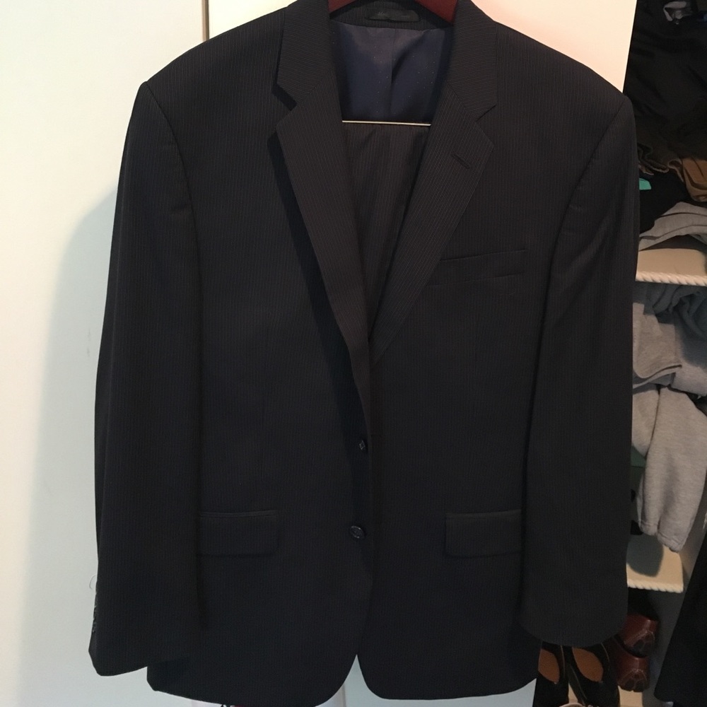 Calvin Klein black suit