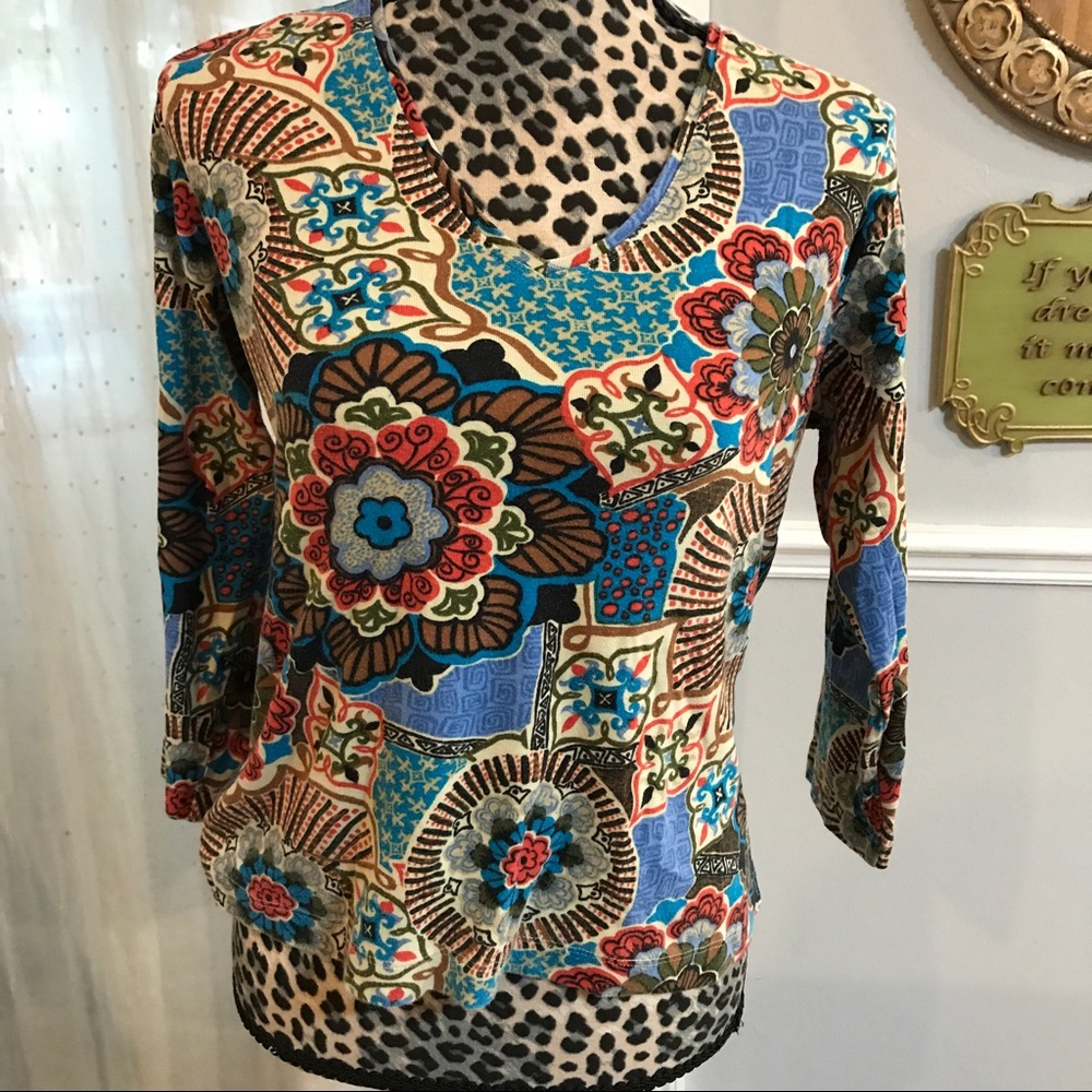 Multi color cotton shirt