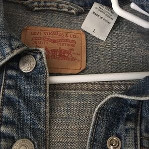 Levi's blue denim jacket