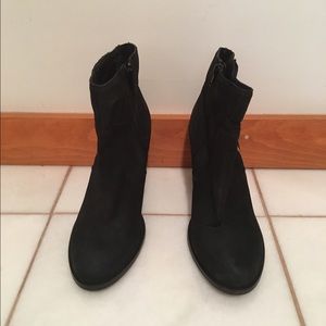 Aldo Black Suede Booties