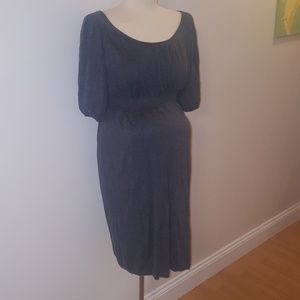Mimi Maternity Grey Heather soft sweater dress??