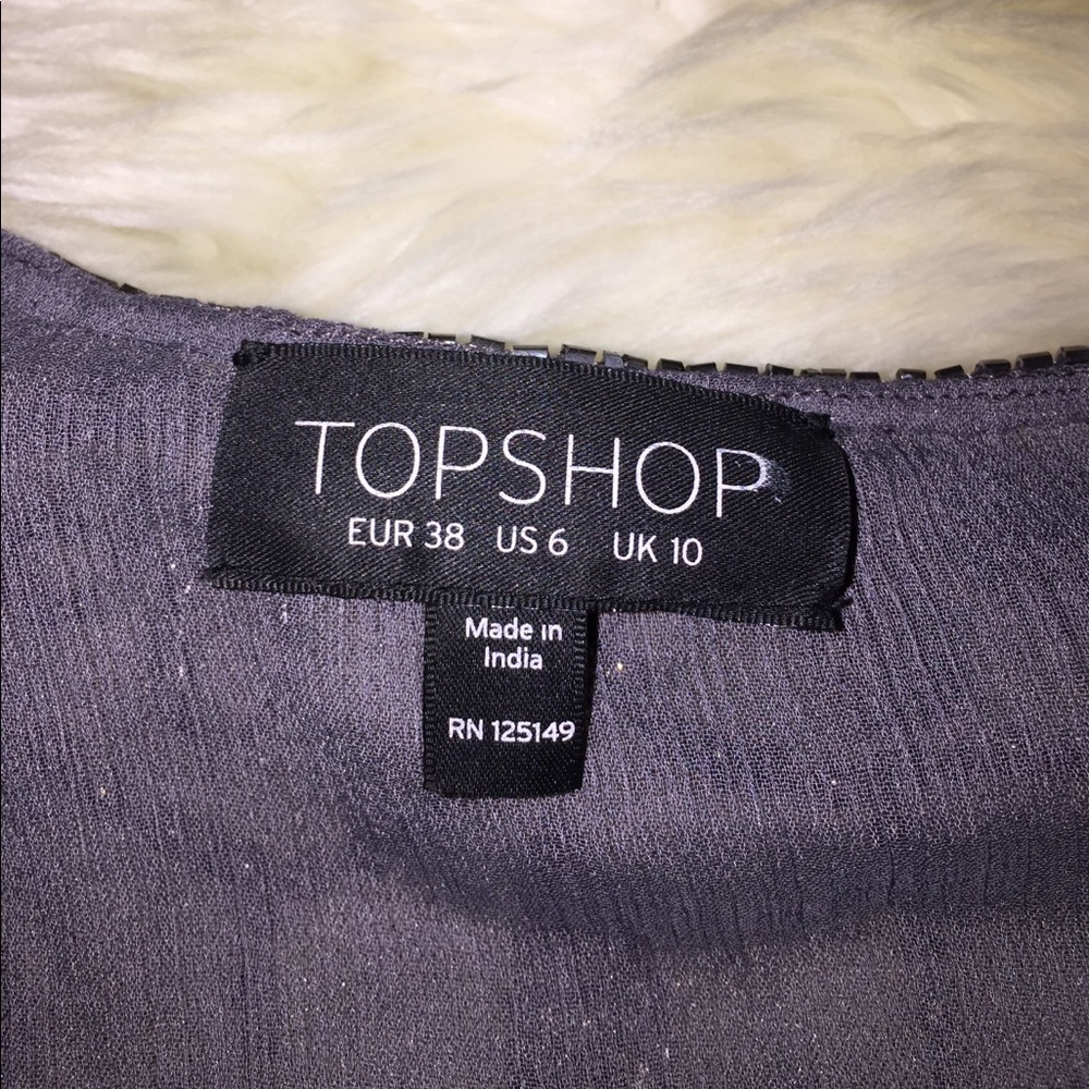 Topshop beaded crop top - Picture 4 of 5