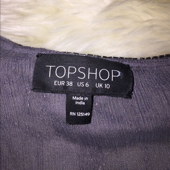 Topshop beaded crop top - Picture 4 of 5