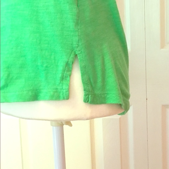 Bright Green Cotton Tank - Picture 2 of 4