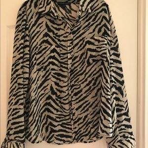Zebra Blouse