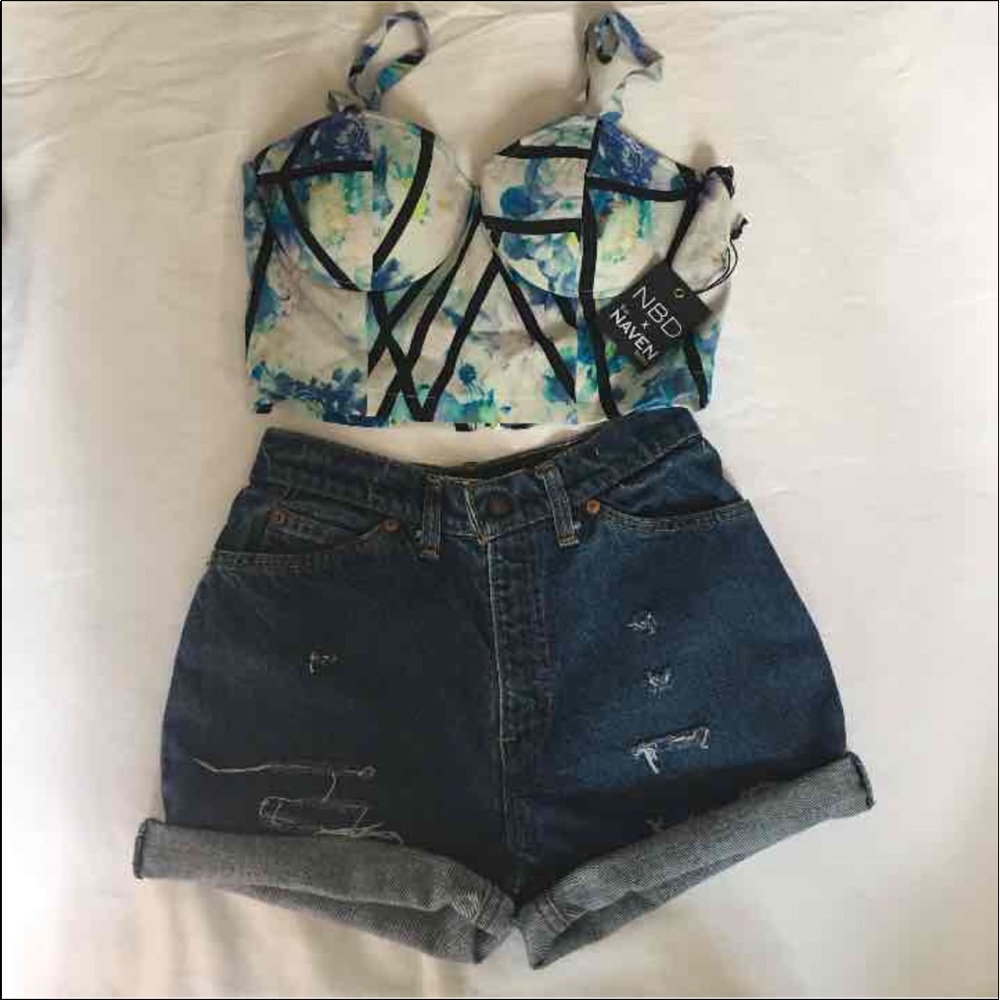 Vintage High Waist Levi Shorts