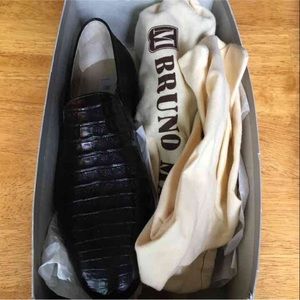 New Bruno Magli Black loafers