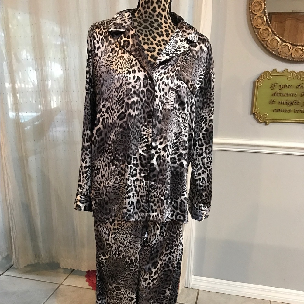 Animal print pajamas