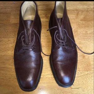 Bruno Magli brown leather boots