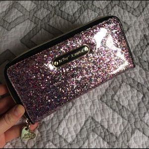 Glitter Multi Betsey Johnson wallet