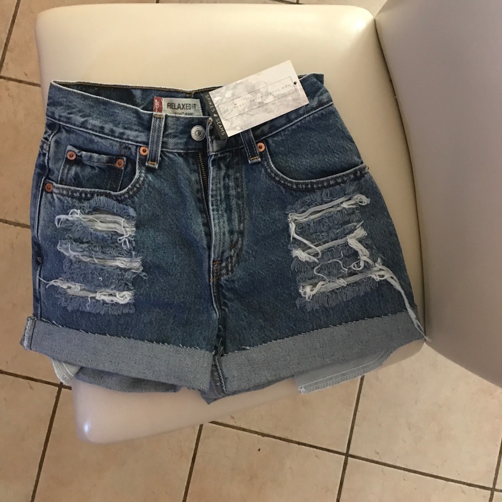 High waisted shorts Levi's 550