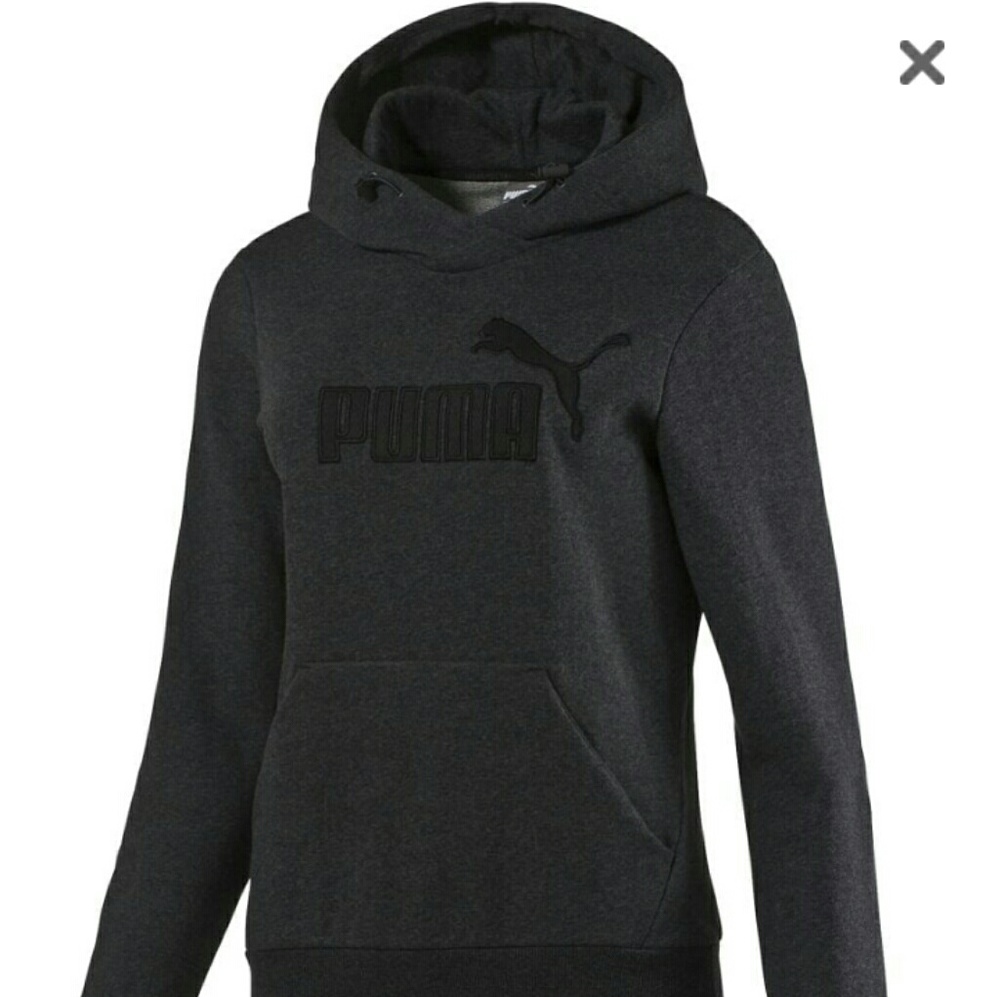 Black/Grey Puma Hoodie