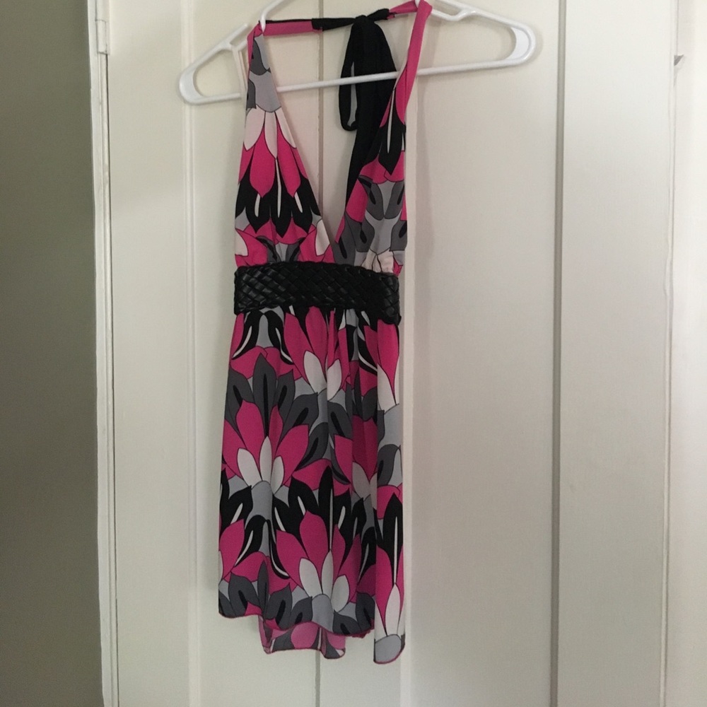 Floral Halter Top