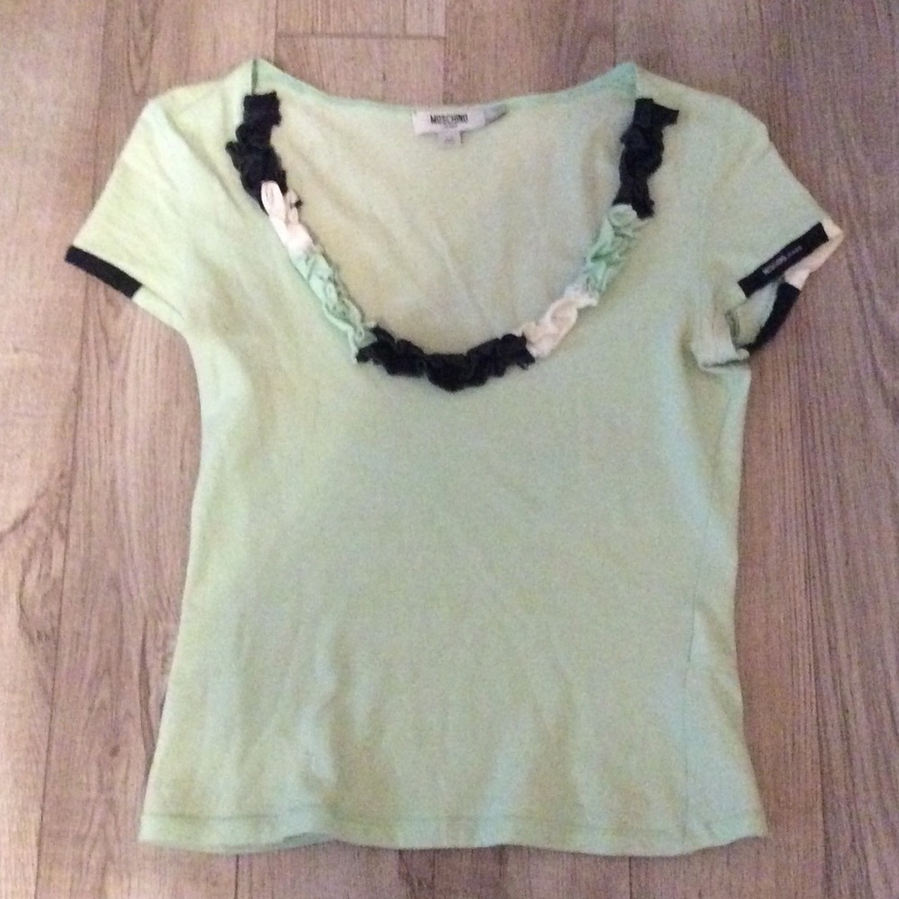 Moschino Green Top