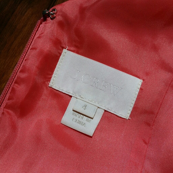 Pink J. Crew cocktail dress - Picture 4 of 4