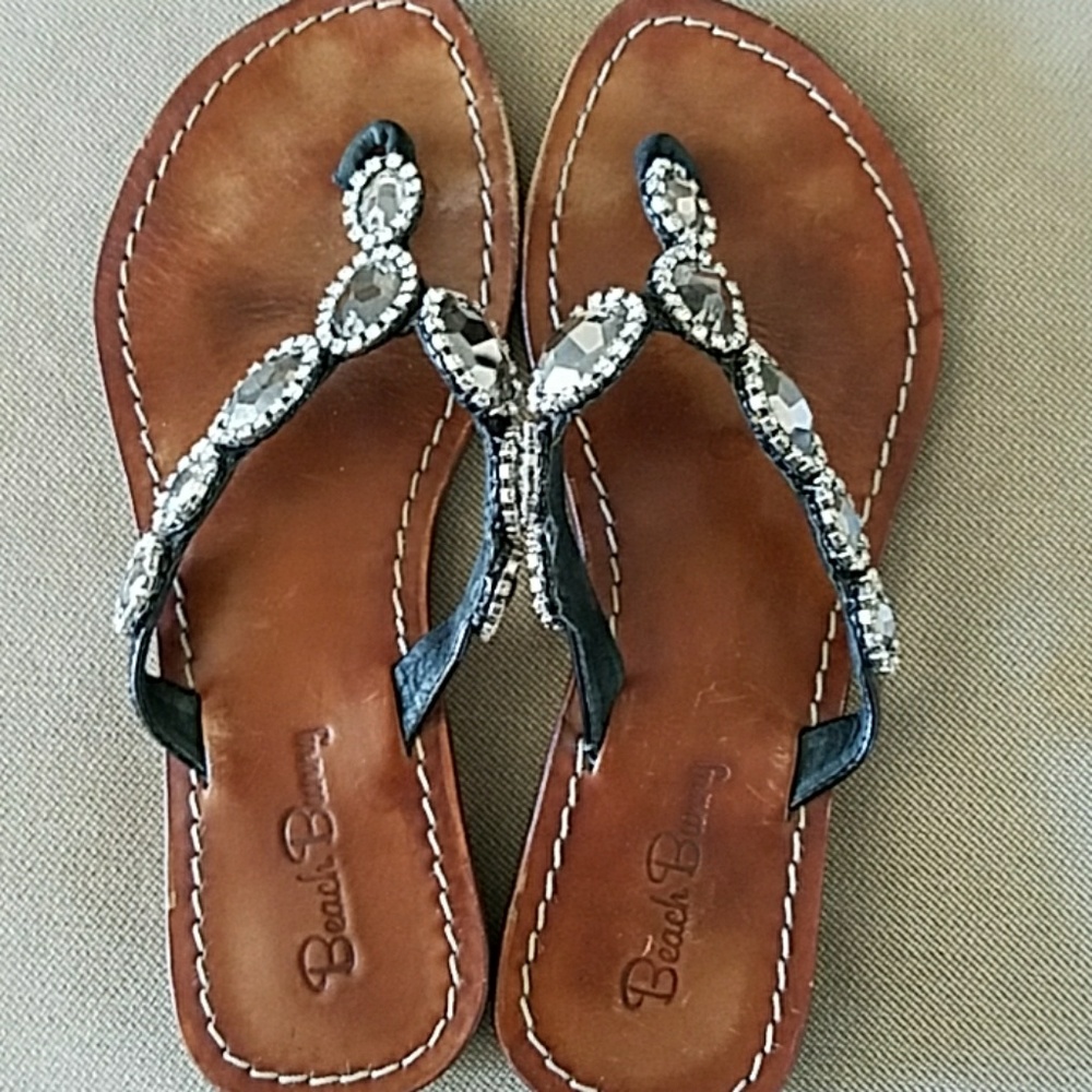 Authentic Beach Bunny Sandals size 6