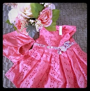 Coral Baby Dress