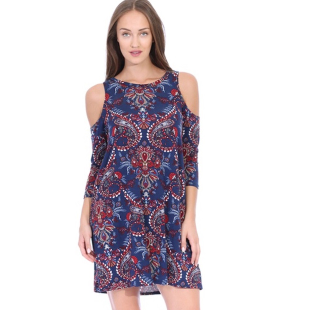Cold Shoulder Dress