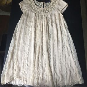 Flowy cream dress