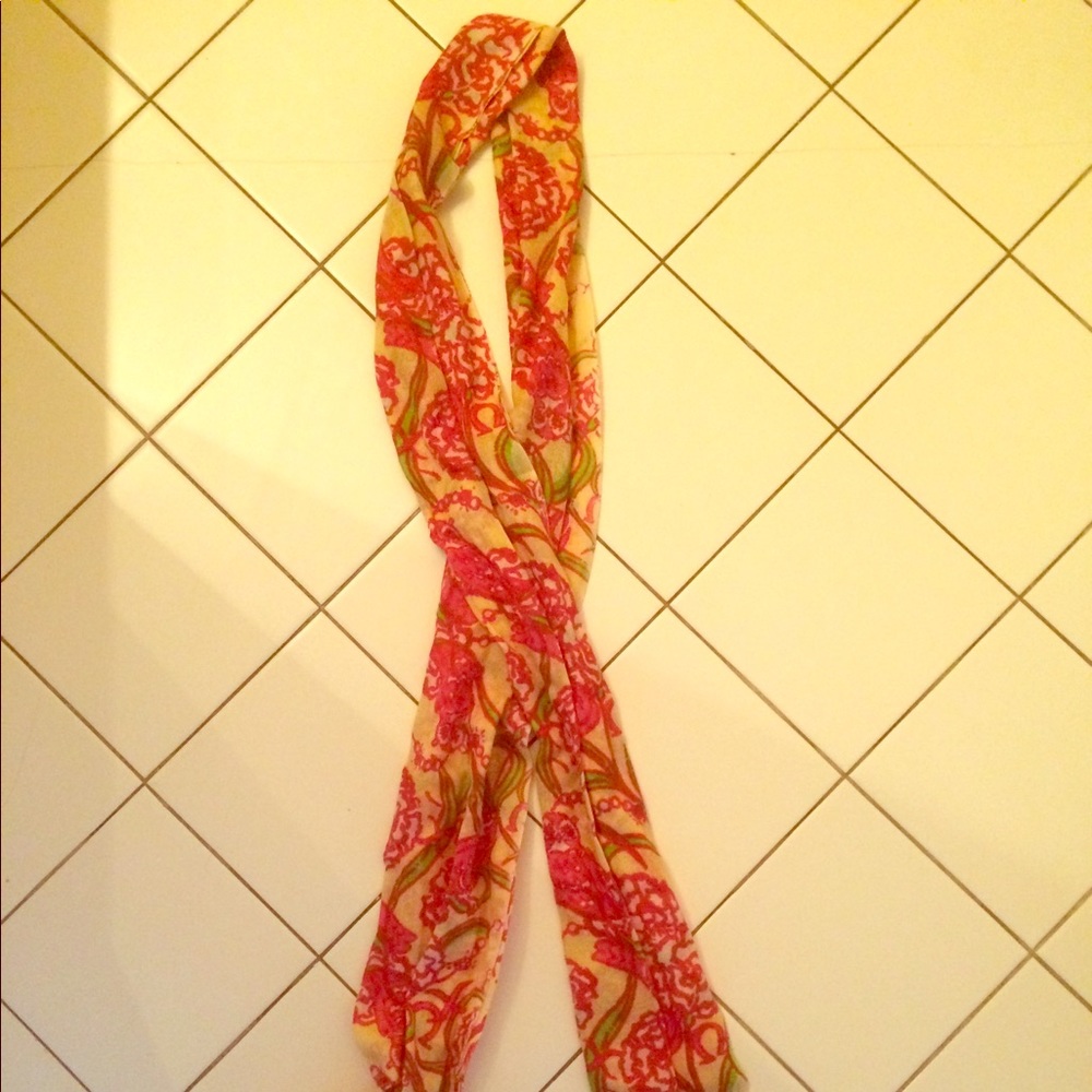 Chi Omega print Lilly Pulitzer scarf