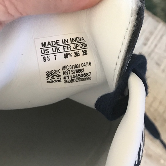 Adidas Stan Smith Crackled Pack Sneakers {Nvy&Wht} - Picture 6 of 6