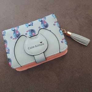 Cute kitten wallet