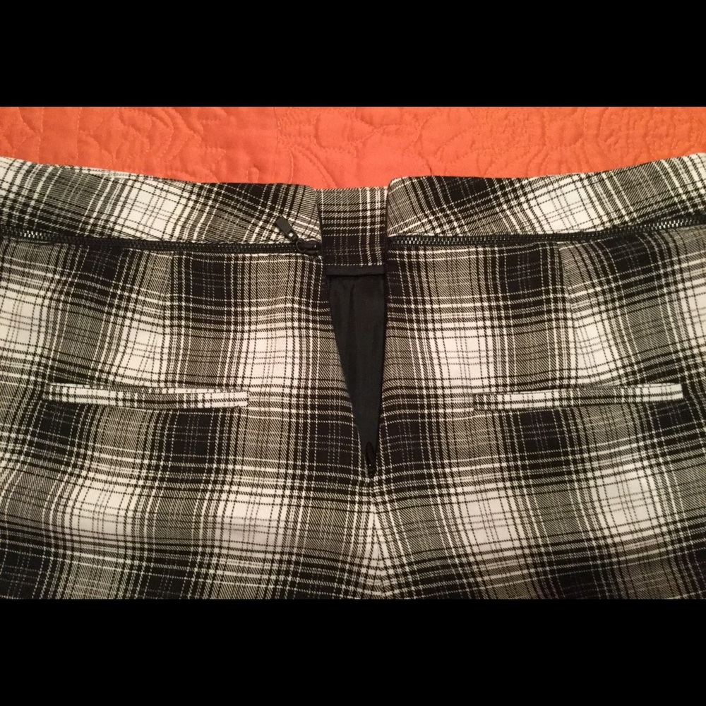 NEW Robert Rodriquez Plaid Print SKORT - Picture 7 of 8