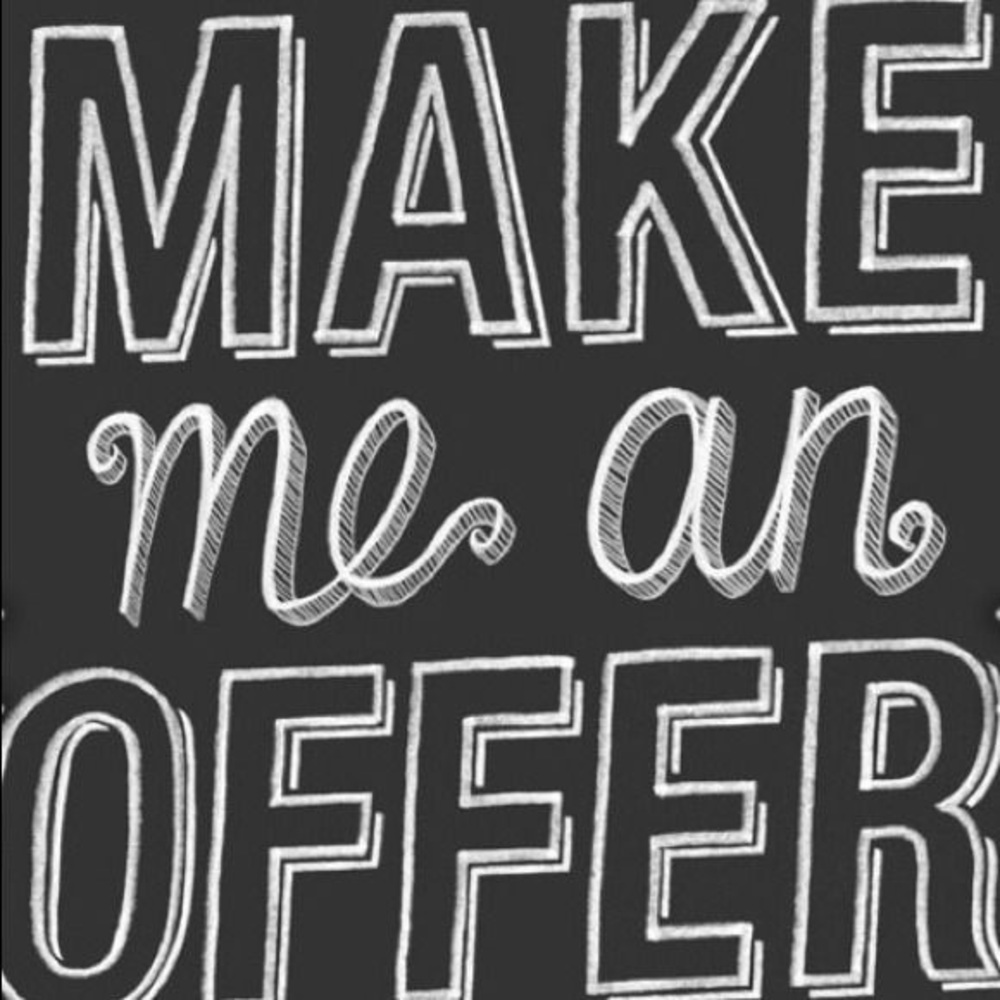 Love to bargain! Make an offer!