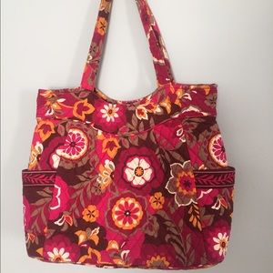 Vera Bradley pleated tote - Carnaby