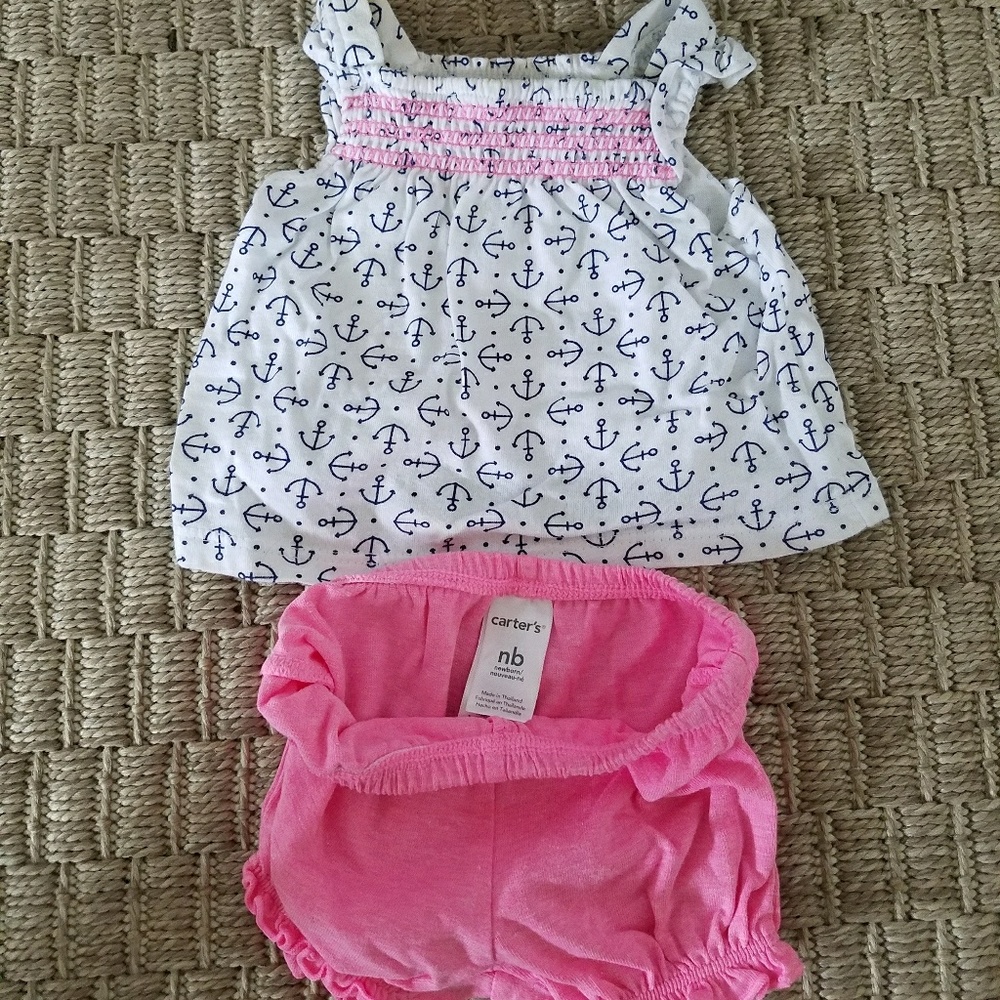 Newborn summer outfit
