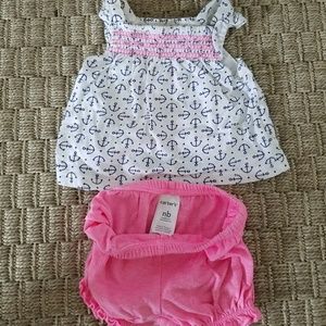 Newborn summer outfit
