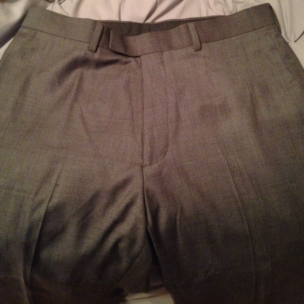 Dark gray dress pants