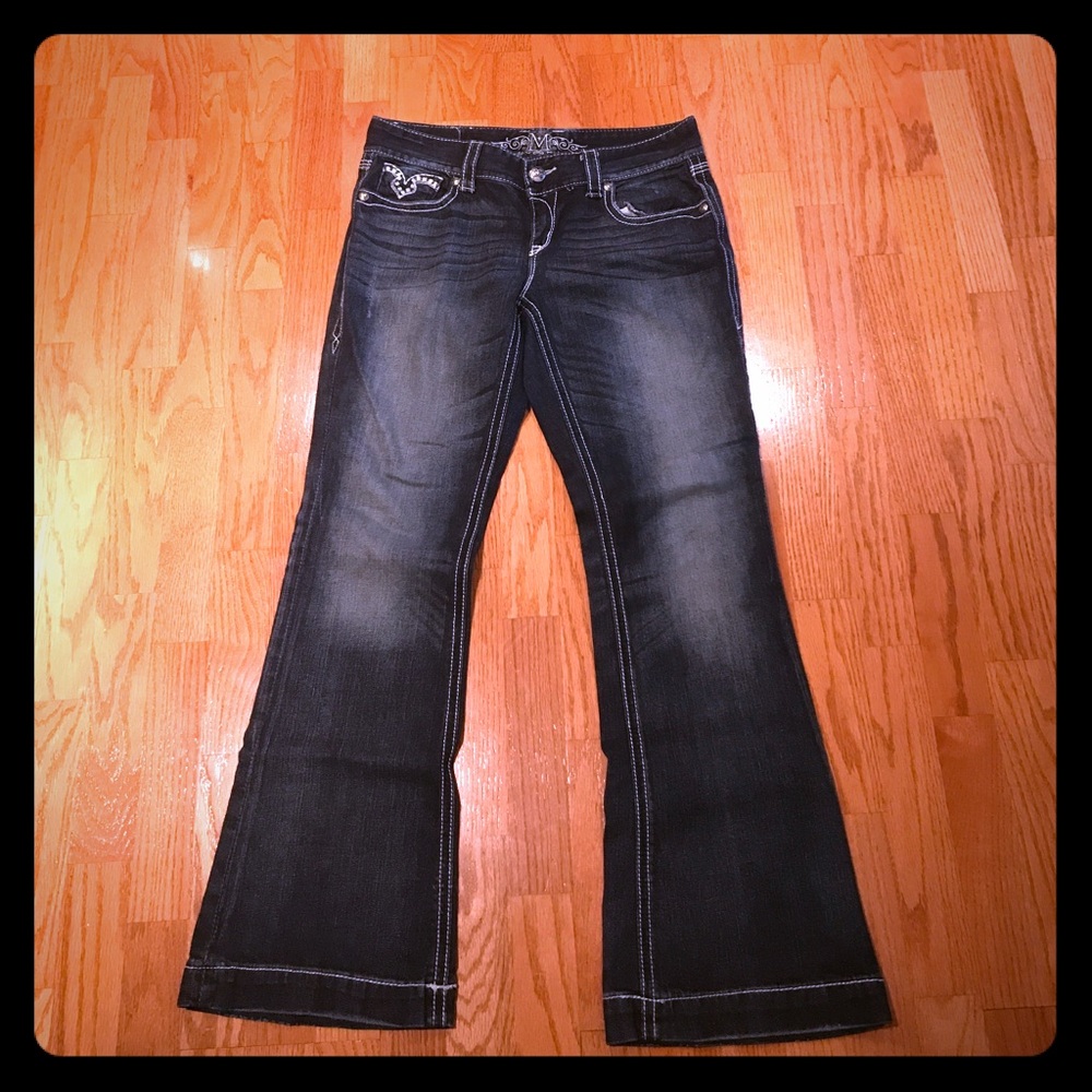 Bootlegged Jeans
