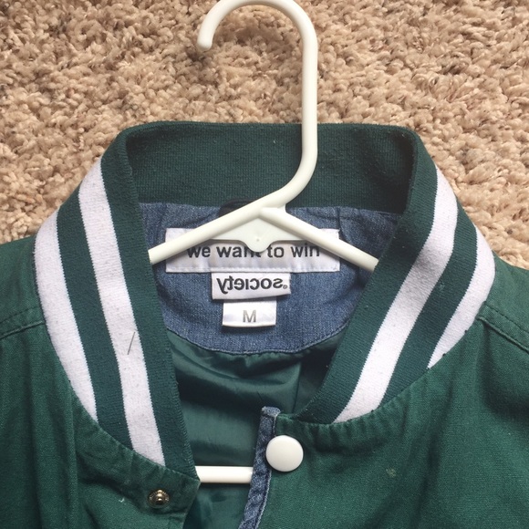 YTEICOS. Letterman Jacket - Picture 3 of 3