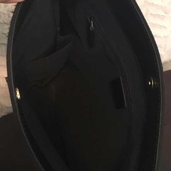 ❤️ Gucci Black Fabric Leather Trim Purse - Picture 2 of 8