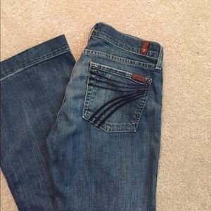 7 For All Mankind Dojo Jeans. 28x34.5