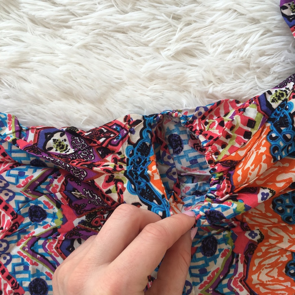 Clearance❗️"Maya" Open Shoulder Boho Dress 💖 - Picture 5 of 7