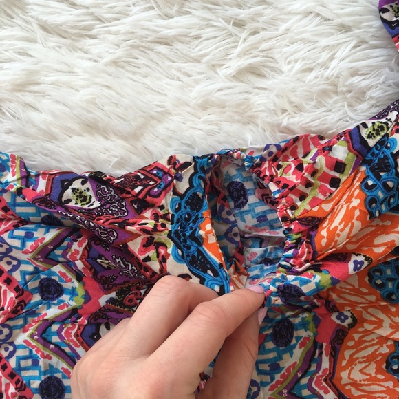 Clearance❗️"Maya" Open Shoulder Boho Dress 💖 - Picture 5 of 7