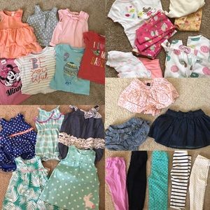 18 Month Girl Lot: 24 pieces Gap ON H&M