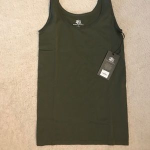 Hunter green tank top