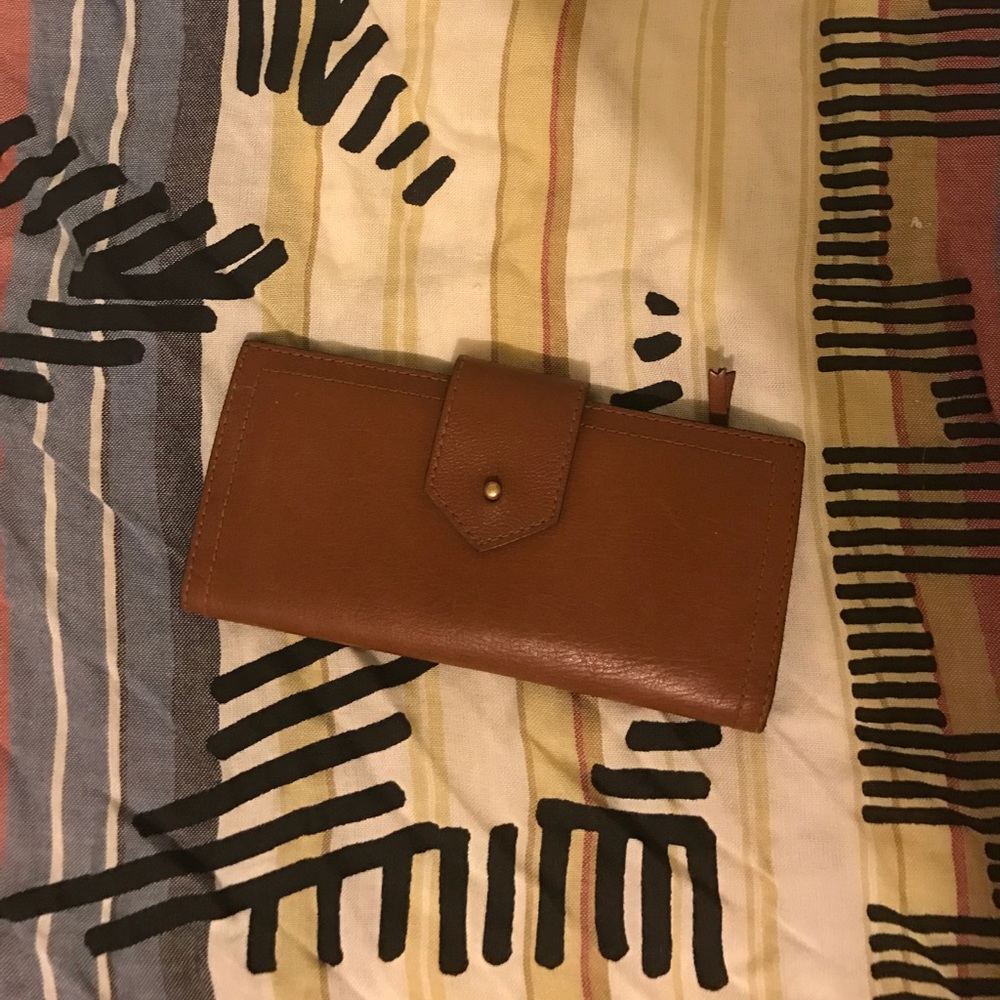 Madewell leather wallet