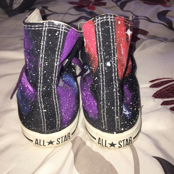 Converse Custom Made Size 8.5 Mens and 10 W - Picture 3 of 5