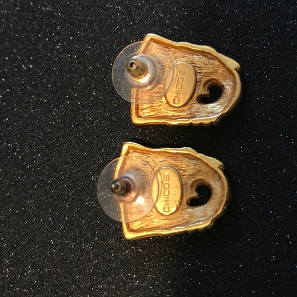 Chico's Abstract Earrings - Picture 2 of 4