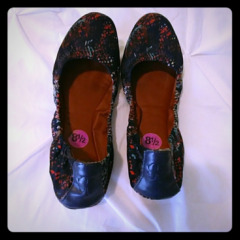 Lucky Brand scrunch ballet flats