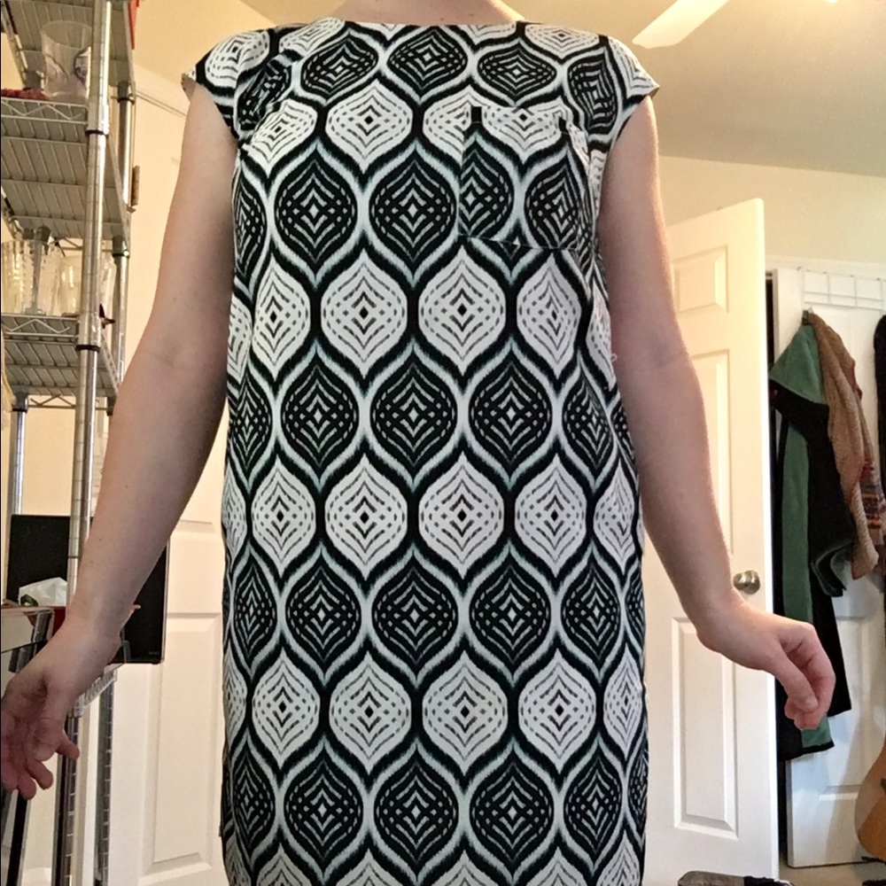 Merona Printed dress with Pockets!