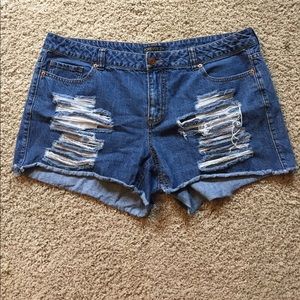Forever 21+ denim shorts