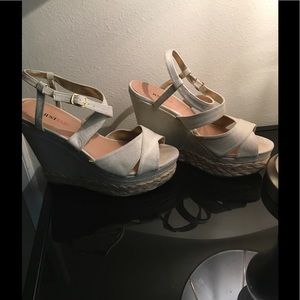 Brand new Just fab wedges