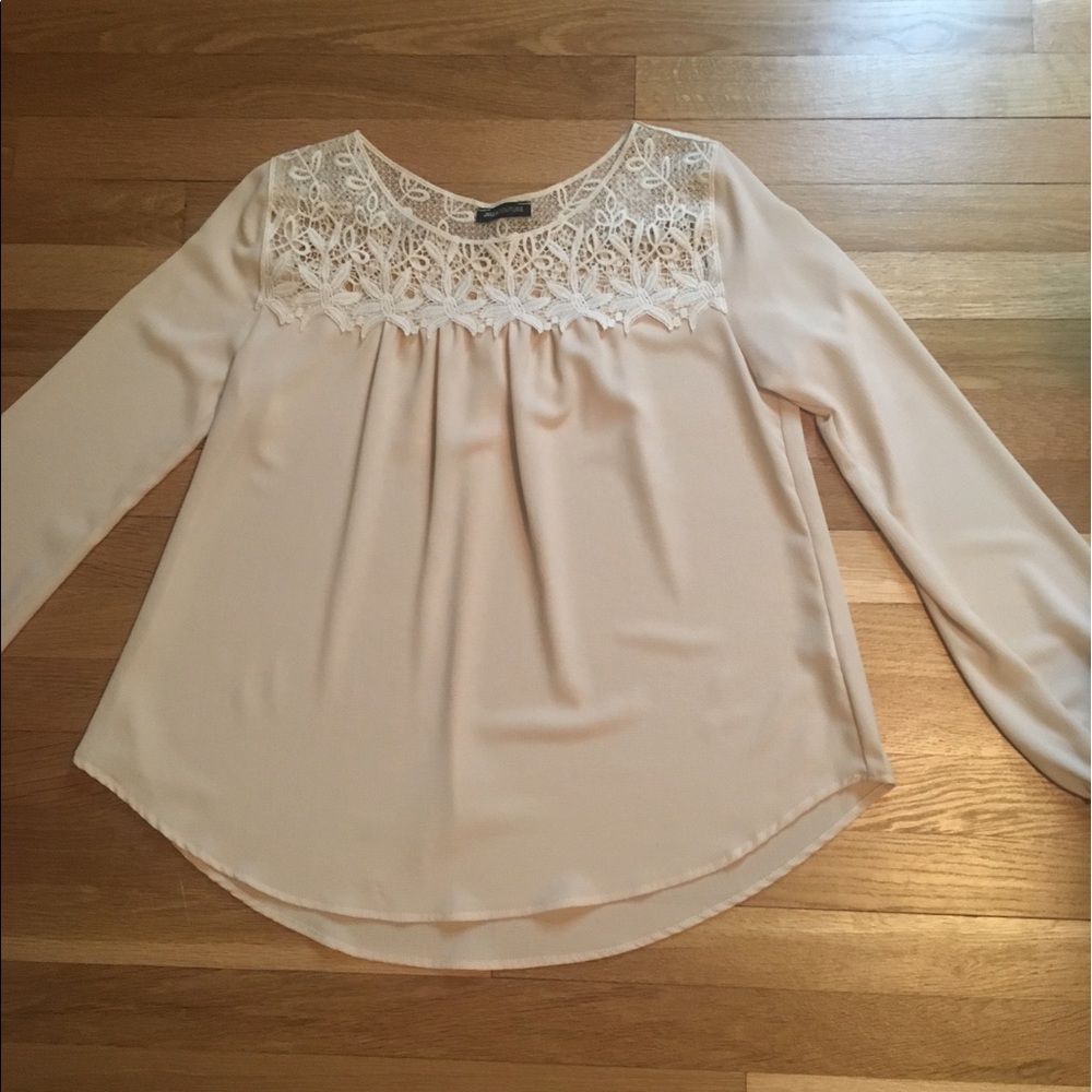 Ivory blouse