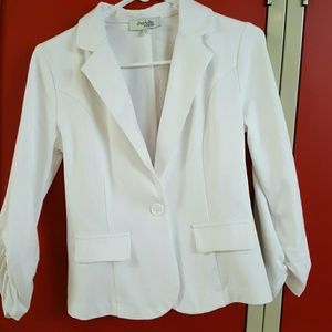White charlitte russe jacket